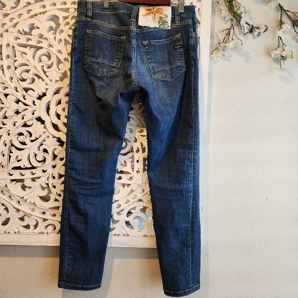 MAURIZIO MASSIMINO DARK WASH, MADE IN ITALY SIZE EU 42 STRAIGHT LEG - Picture 16 of 16